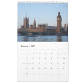 Calendrier Londres (Feb 2027)