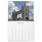 Calendrier londres 2025 (Jan 2027)
