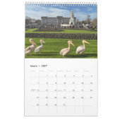 Calendrier Londres à travers les saisons (Mar 2027)