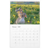 Calendrier Londres à travers les saisons (Feb 2027)