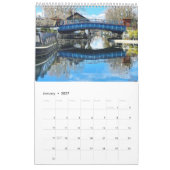 Calendrier Londres à travers les saisons (Jan 2027)