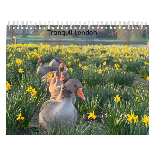 Calendrier Londres Tranquille (Protection)