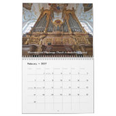 Calendrier L'orgue à tuyaux 2027 (Feb 2027)