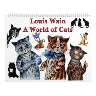 Calendrier Louis Wain - Un monde de chats