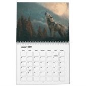 Calendrier Loup (Jan 2027)