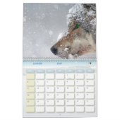 Calendrier Loup, Calendar Wolf (Jan 2027)