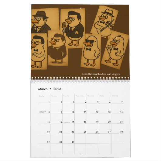 Calendrier Loving Tango (Mar 2026)