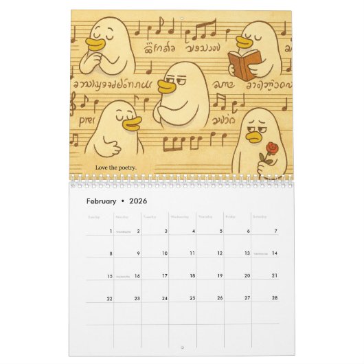 Calendrier Loving Tango (Feb 2026)