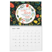 Calendrier Lumière Dans Les Ténèbres Bible Chrétienne Verse 2 (Mar 2027)