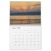 Calendrier Lumière du matin - lever de soleil sur la baie de  (Jan 2026)