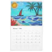 CALENDRIER LUNATIQUE de PRISARTS (année (Feb 2026)