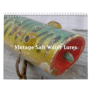 Calendrier - Lures d'eau salée Vintage