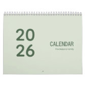 Calendrier Luxe Simple (Protection)