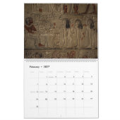 Calendrier Luxor Modern Egypt Avenue Of Sphinxes Bateau solai (Feb 2027)