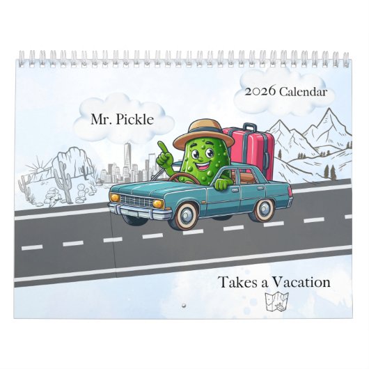 Calendrier M. Pickle prend une vacance 2026 (Protection)