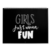 Calendrier ma fille veut juste s'amuser (Protection)