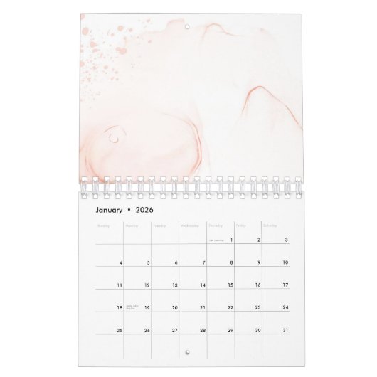 Calendrier ma période tous les mois (Jan 2026)