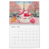 Calendrier Macaron 2025 (Feb 2027)