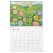 Calendrier Macaron 2025 (Mar 2027)