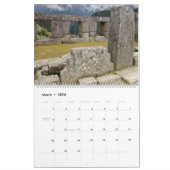 Calendrier Machu Picchu (Mar 2026)