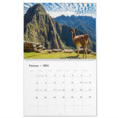 Calendrier Machu Picchu (Feb 2026)
