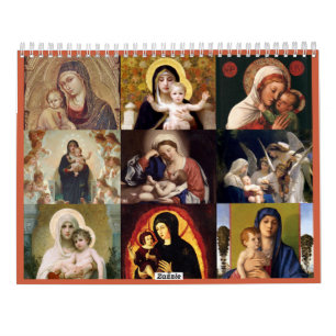 Calendrier Madonna et enfant