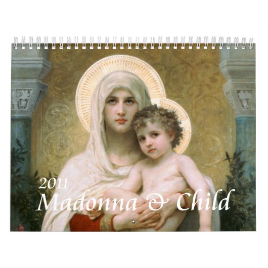 Calendrier Madonna et enfant (Protection)