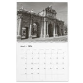 Calendrier Madrid 12 mois (Mar 2026)