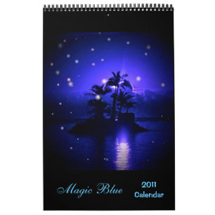 Calendrier Magic Blue 2011