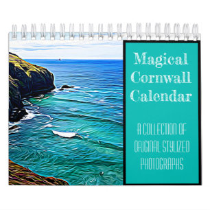 Calendrier Magical Cornwall, photographie stylisée de Cornwa