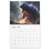 Calendrier Magiczilla IA Art (Feb 2027)