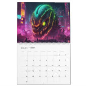 Calendrier Magiczilla IA Art (Jan 2027)