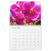 Calendrier Magie des orchidées (Jan 2027)