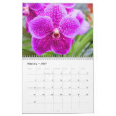 Calendrier Magie des orchidées (Feb 2027)