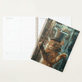 Calendrier Magique de Chat à Moustaches Personnali (Devant avec enveloppe)