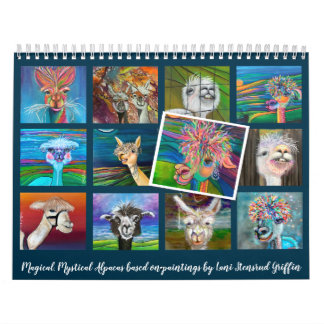calendrier magique des alpacas mystiques