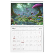 Calendrier Magique Fairyland Fairy Maisons Beaux Jardins (Mar 2026)