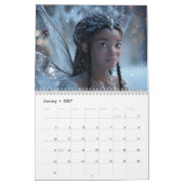 Calendrier Magique Fée Noire 2026 (Jan 2027)