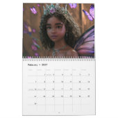 Calendrier Magique Fée Noire 2026 (Feb 2027)