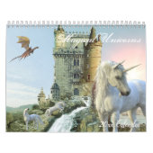 Calendrier Magique Unicorne Belle terre Imaginaire (Protection)
