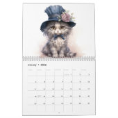 Calendrier Magnificent Cats Calendar 2024 (Jan 2026)
