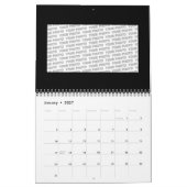 Calendrier Main Tirée Par EDDArt - Thoughts 1 (Jan 2027)