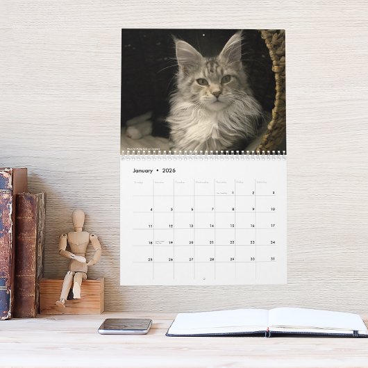 Calendrier Maine Coon Cats | Main Coon Life