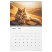 Calendrier Maine Coons A Year's Journey 202X (Jan 2026)