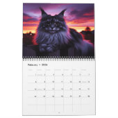 Calendrier Maine Coons A Year's Journey 202X (Feb 2026)