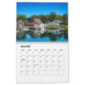 Calendrier Maine-USA (Mar 2026)