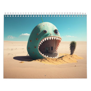 Calendrier Maison de monstre du désert