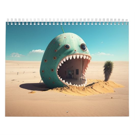 Calendrier Maison de monstre du désert (Protection)