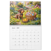 Calendrier Maisonnette capricieuse pour teckel (Mar 2027)