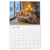 Calendrier Maisonnette capricieuse pour teckel (Jan 2027)